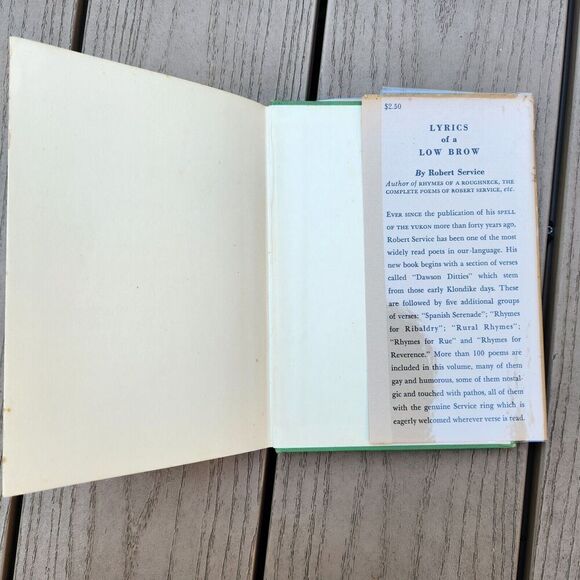 The Spell of the Yukon Robert Service-1916-HardCover - Picture 4 of 5